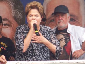 A presidente Dilma Rousseff está sendo condenada por um crime que não cometeu. FOTO: Apeixoto