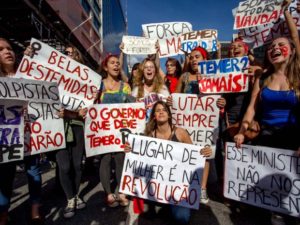Elas levantaram-se e estão levando o povo às ruas com a cobertura da imprensa internacional.