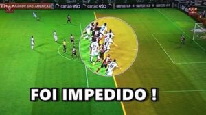 Gol do Fluminense em impedimento que causou toda polêmica