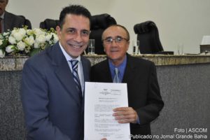 Secretário Sérgio Carneiro e Antônio Alberto de Oliveira Peixoto.